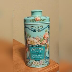 Avon California Perfume Co 1977 Anniversary Keepsake Tin Empty